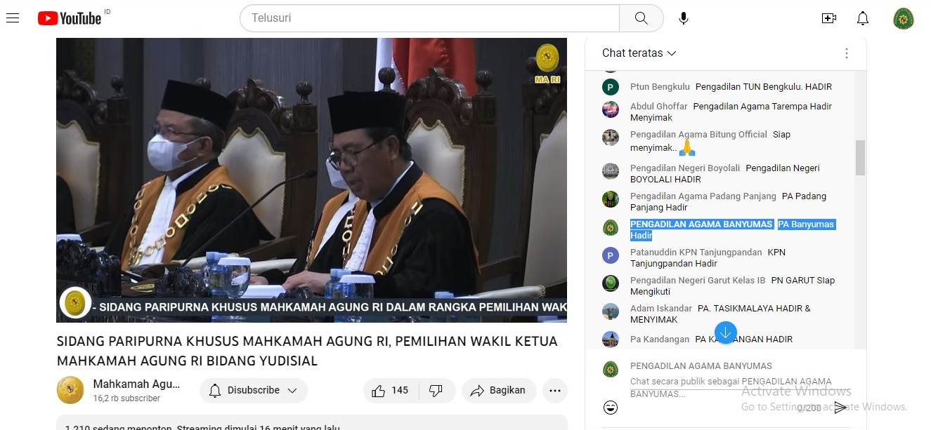 pemilihan wk MA2