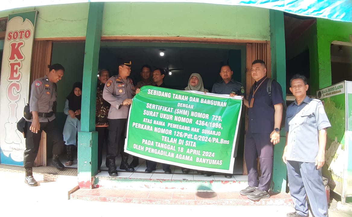 Foto Sita Eksekusi 126 PdtG 2024