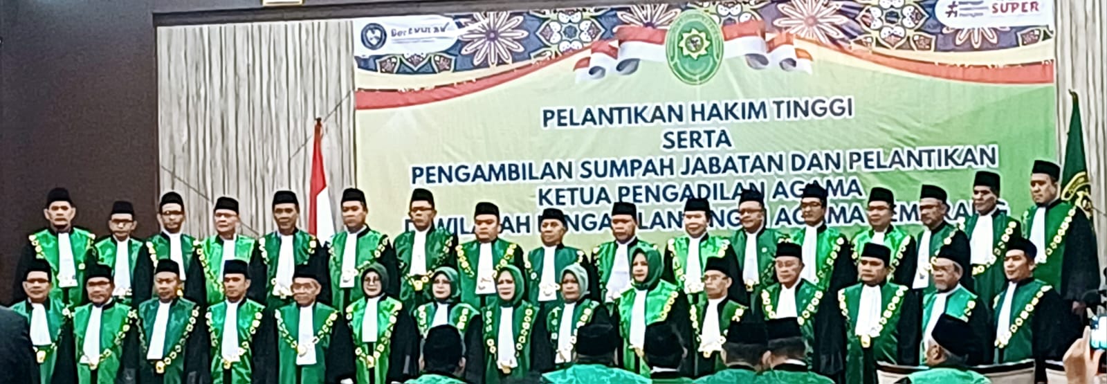 Pelantikan Hakim Tinggi dan Ketua PA 13062024
