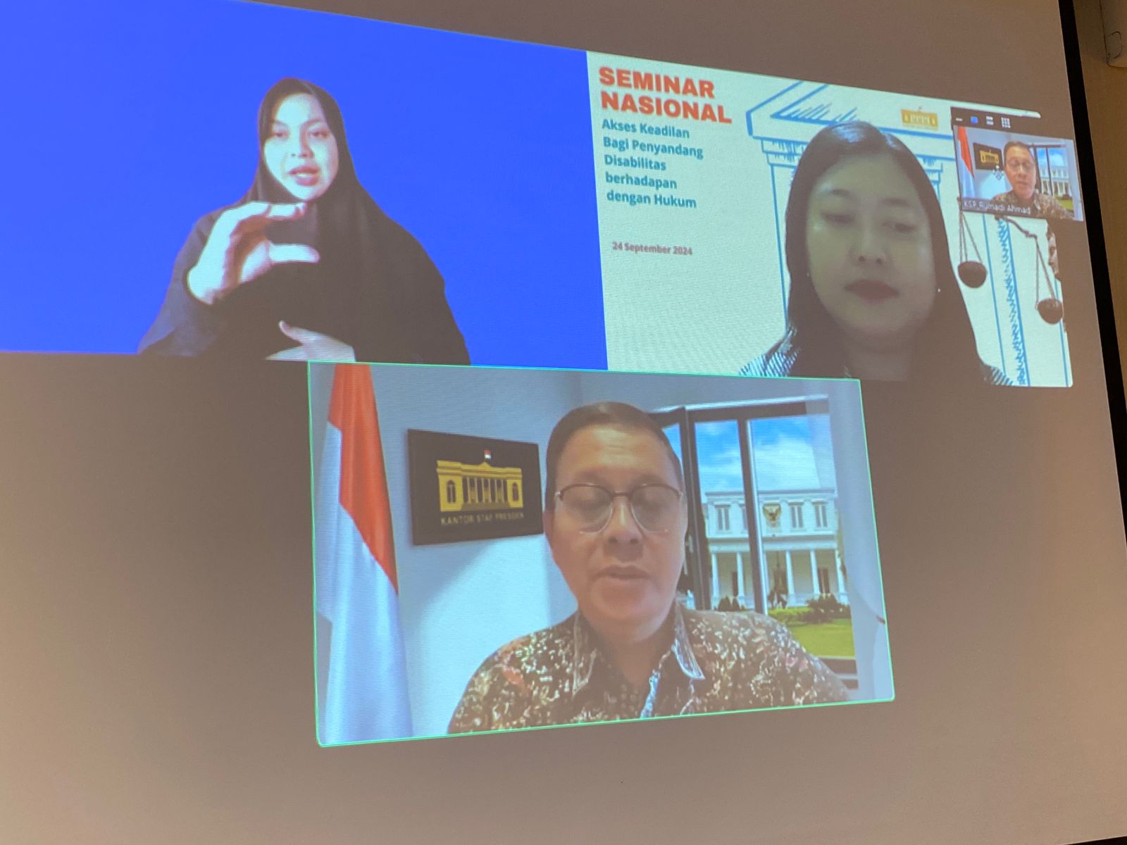 Foto Seminar Akses Keadilan bagi Penyandang Disabilitas 2