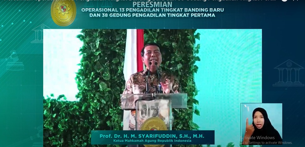 Peresmian